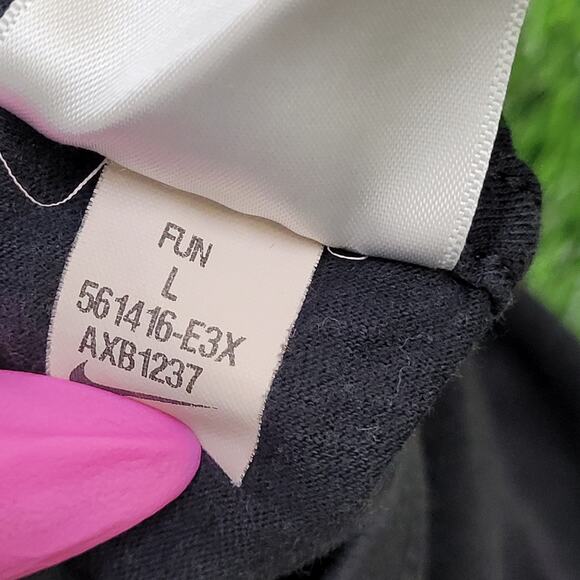 NIKE Center-Swoosh Shirt Womens Large 20x24 Cropped Faded - Picture 8 of 13